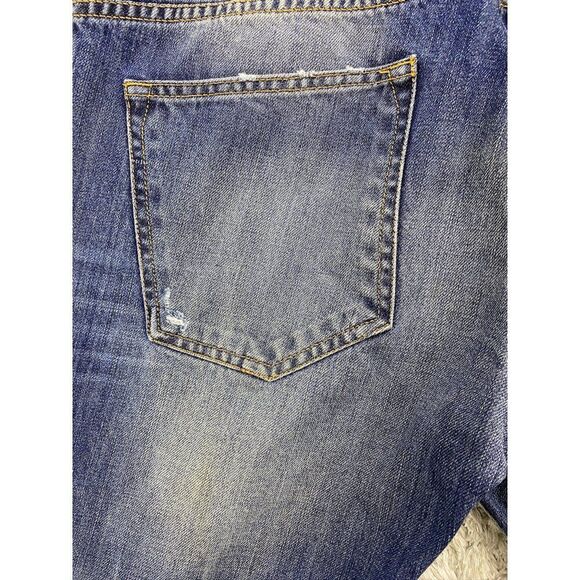 Gianfranco Ferre Jeans Mens 35x30 Button Fly Low Waist Tapered Leg Stretch Denim - Picture 10 of 13